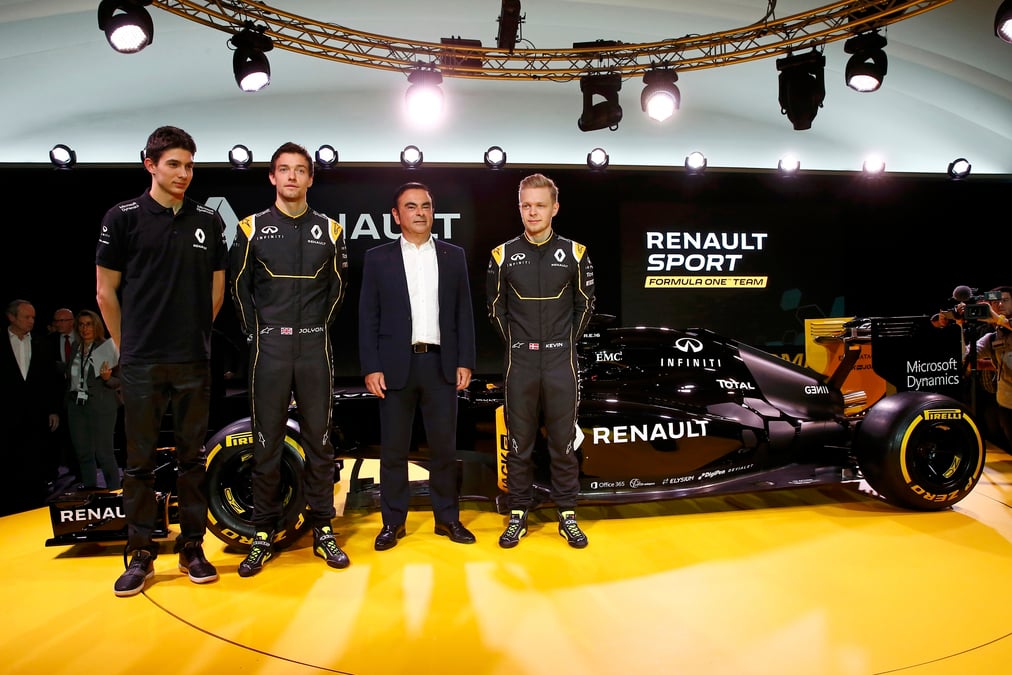 Renault de retour en f1