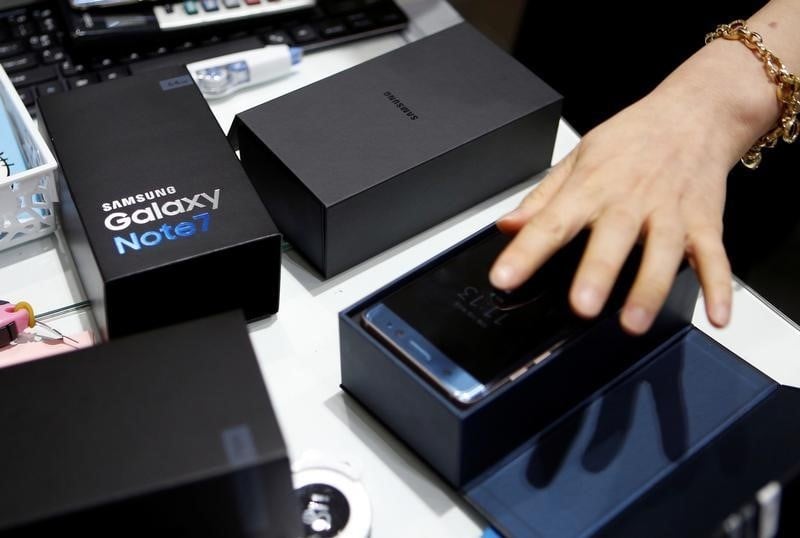 Samsung offre des bons d'achats en echange du note 7