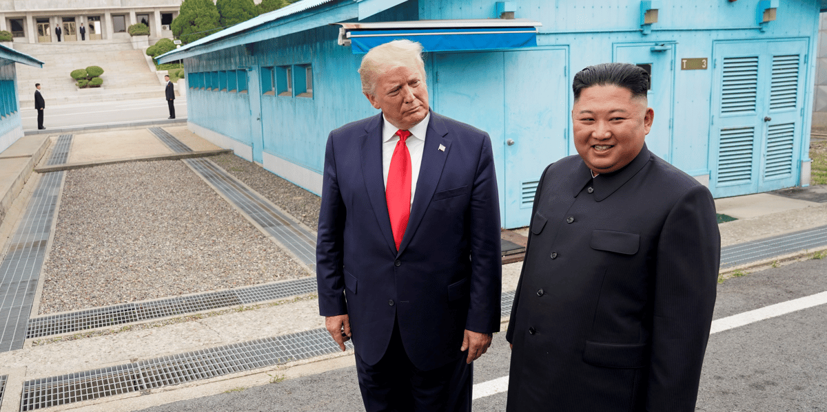 Trump et Kim-Jong-un