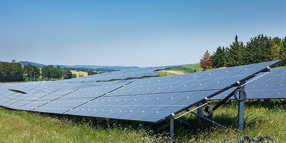 Centrale photovoltaïque de Fanjeaux (Aude) développée par Engie Green