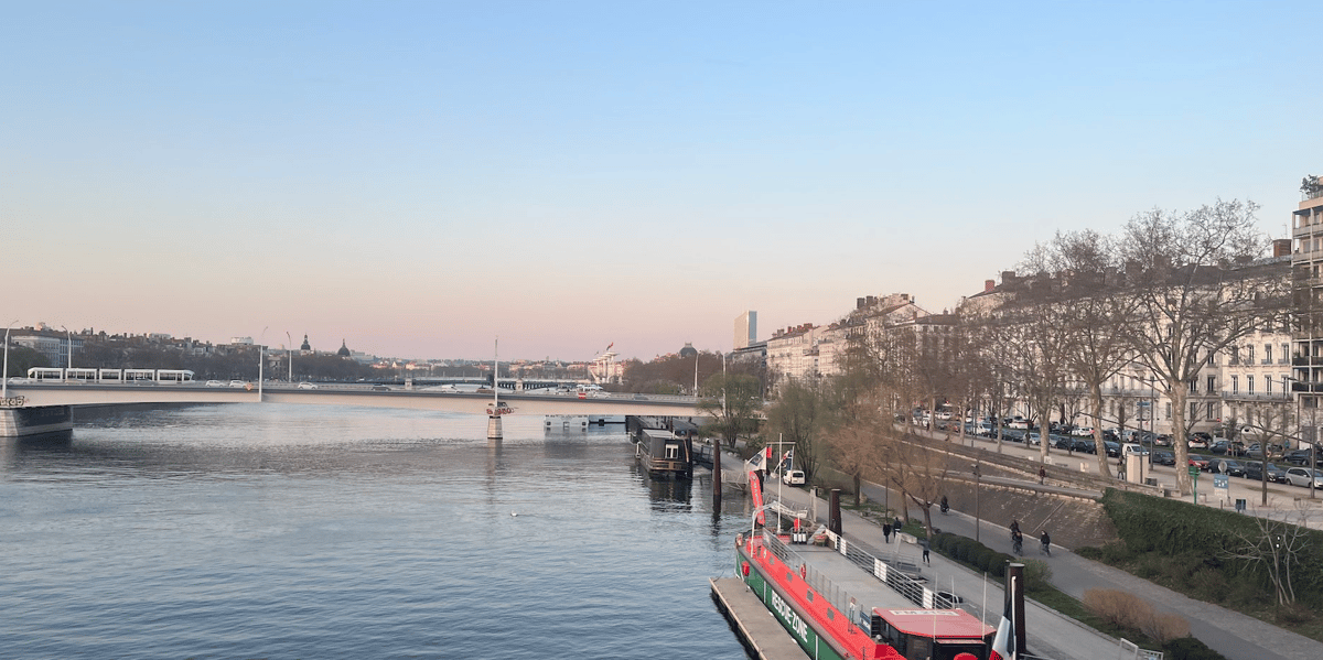 Lyon et ses berges
