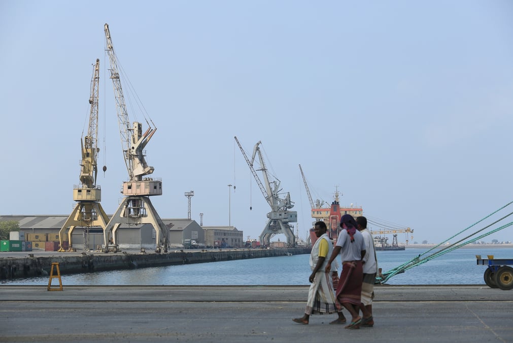 Al-hodeida, au yemen