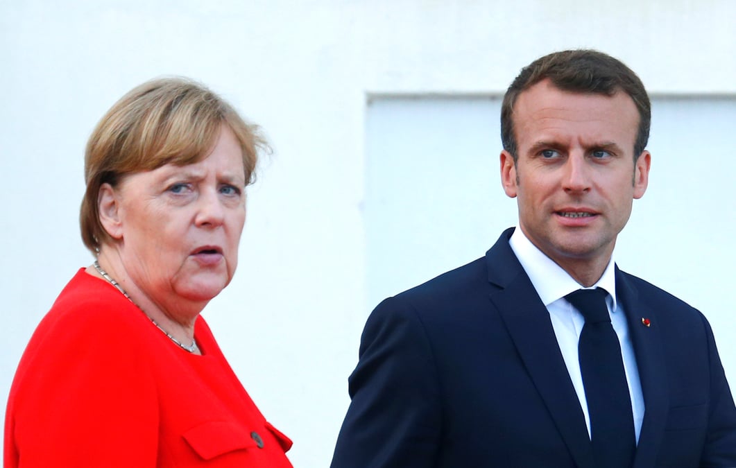 Merkel, Macron, Meseberg