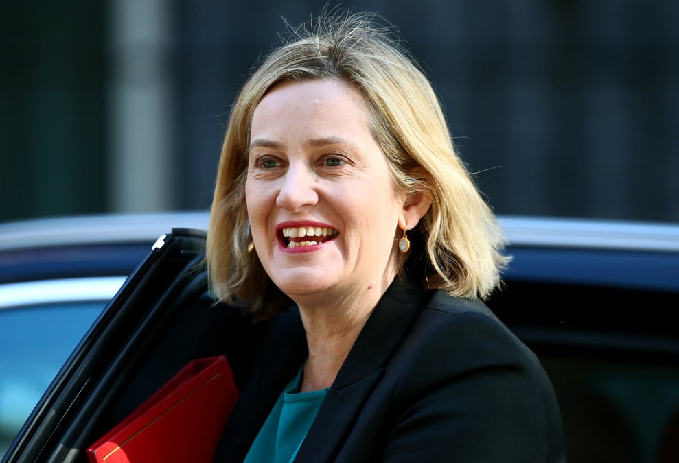 Gb: amber rudd soutient jeremy hunt dans la course a la succession de may