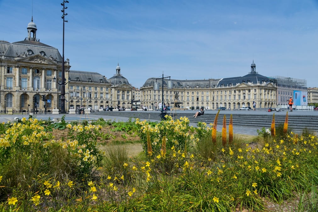 Bordeaux place de la Bourse