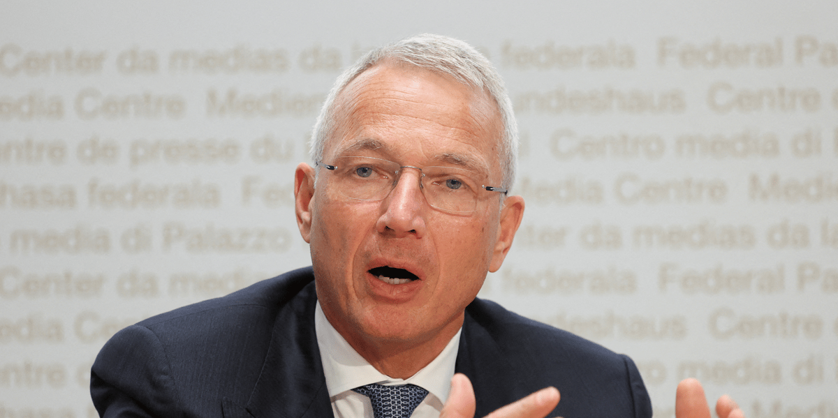 Axel lehmann, president de credit suisse, a berne