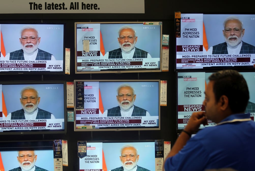 L'inde annonce avoir teste avec succes un missile antisatellite