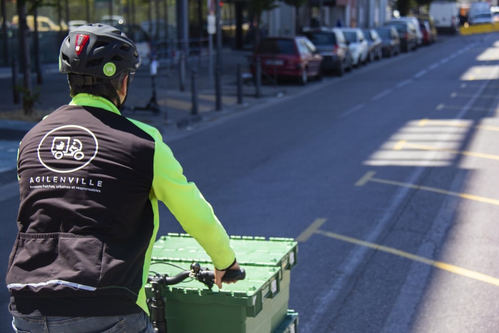 En cinq ans, Agilenville s'est imposée comme le premier acteur de la cyclo-logistique en région Provence-Alpes-Côte d'Azur, comptant 70 salariés.