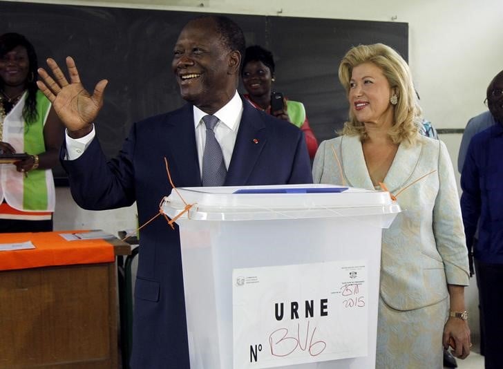 Alassane ouattara obtient un deuxieme mandat en cote d'ivoire