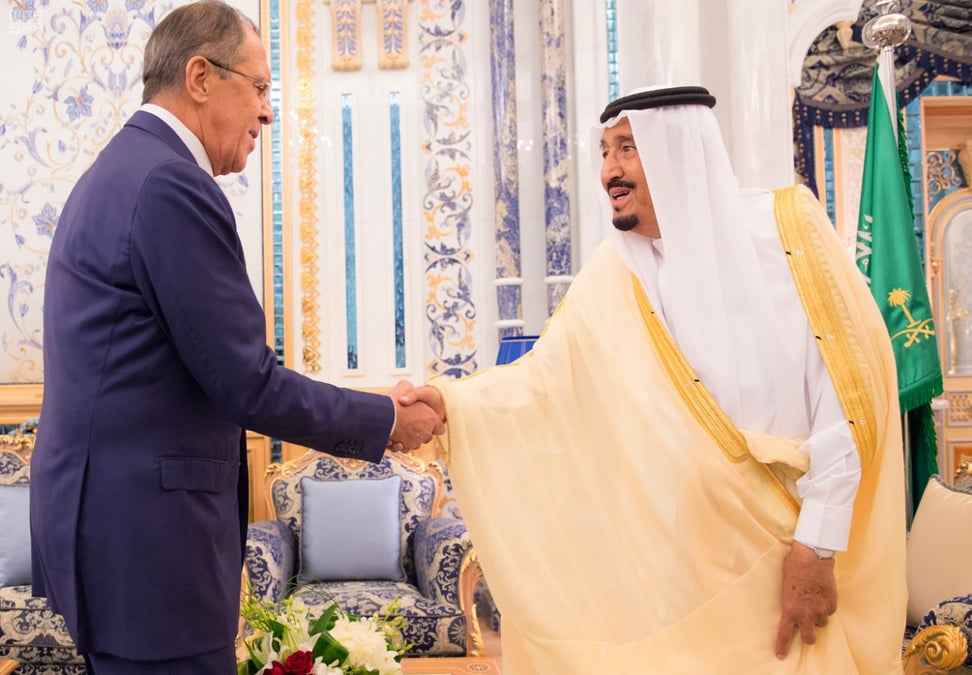 Premiere visite en russie du roi salman d'arabie saoudite