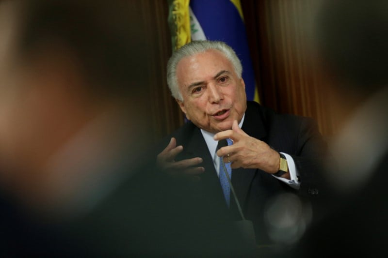 Corruption: l'enquete odebrecht elargie au president michel temer