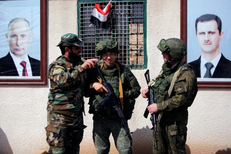 La russie ripostera en cas de menace sur ses soldats en syrie, selon l'agence de presse ria