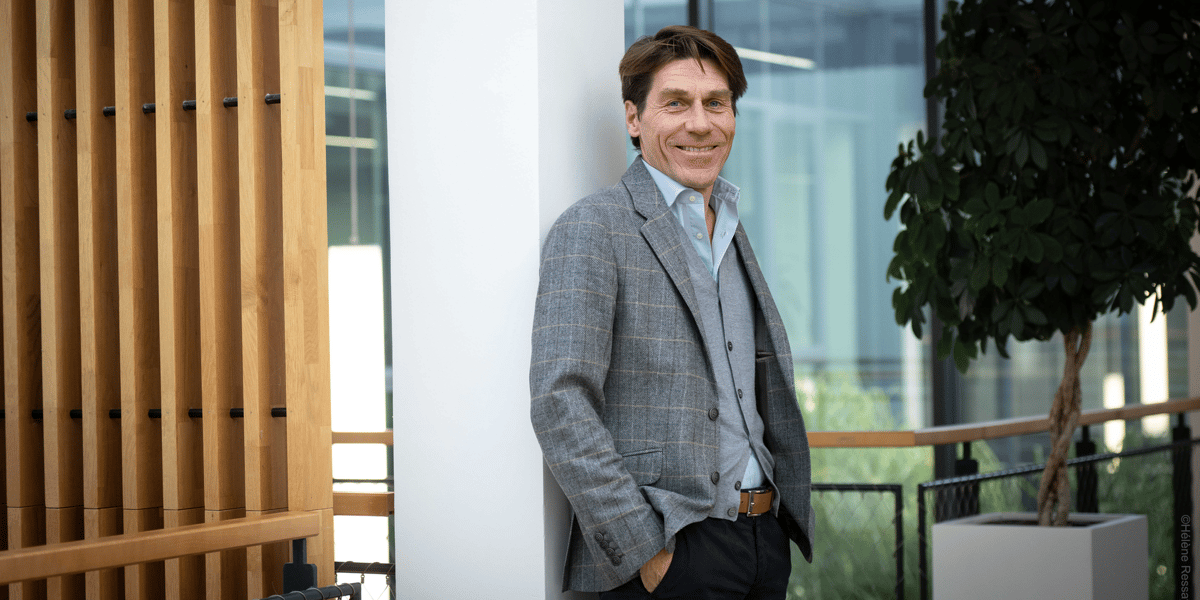 Hugues Galambrun, le fondateur de Septeo à Montpellier, spécialisé dans les logiciels dans les domaines du droit, de l’immobilier ou des ressources humaines.