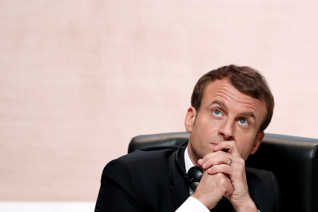 Il faudra parler a assad a la fin de la guerre contre l'ei, dit macron