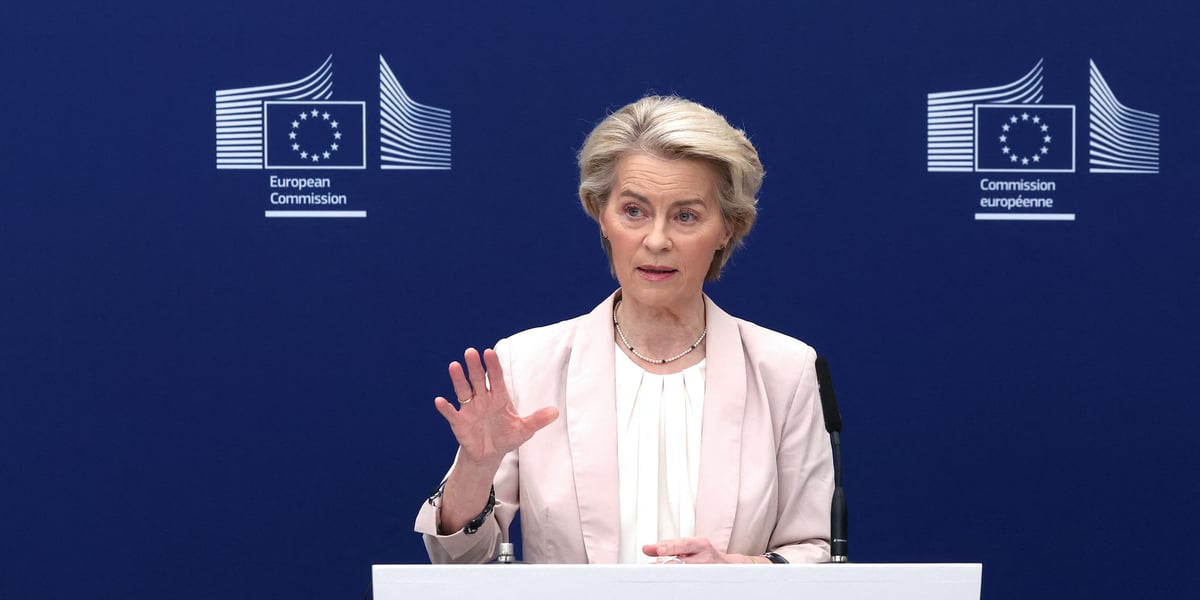 Ursula von der Leyen, la président de la Commission européenne.