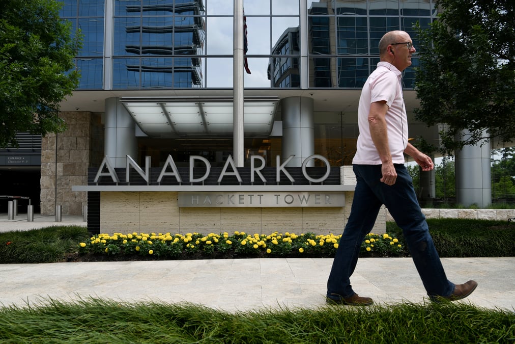 Anadarko petroleum soutient l'offre revisee d'occidental