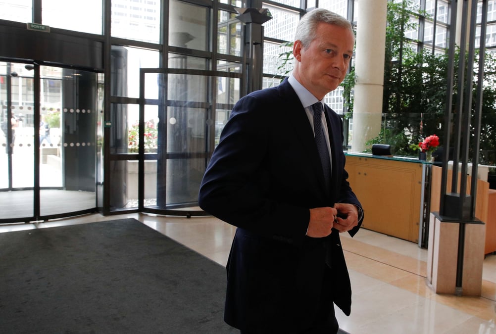 La france exhorte trump a ne pas melanger tarifs douaniers et taxe digitale