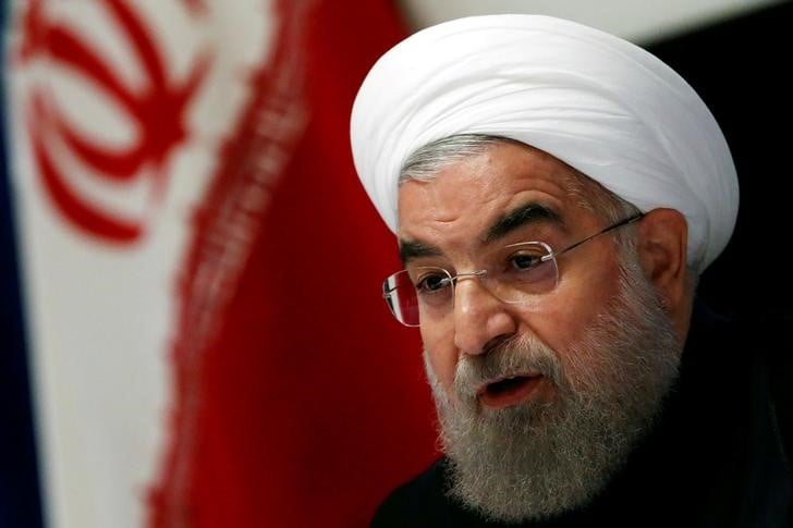 Les terroristes se rejouissent des frappes us en syrie, dit rohani