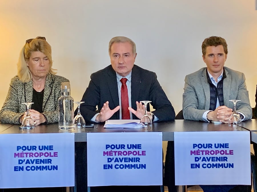 La majorité métropolitaine sortante, avec comme chef de file Jean-Luc Moudenc, a présenté son projet pour 2020-2026.