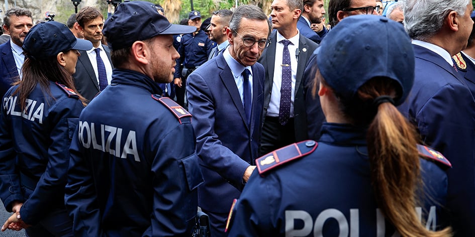 Vendredi à Menton, le ministre de l'Intérieur, Bruno Retailleau, a rencontré la police des frontières italienne.