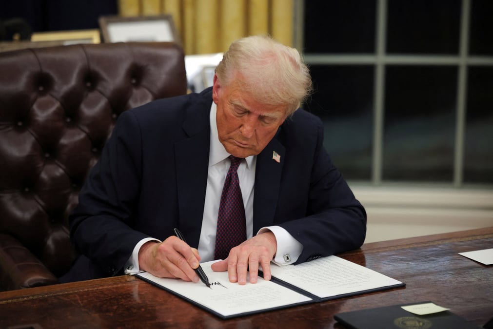 Donald Trump a affirmé que « Stargate » créerait « quasi-immédiatement plus de 100 000 emplois ».
