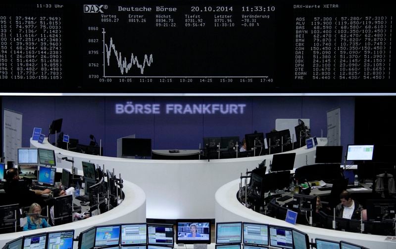 Repli des Bourses européennes à la mi-séance