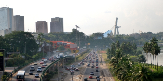 Abidjan circulation Côte d'Ivoire
