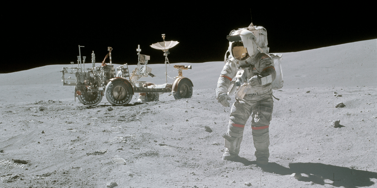 Lune, Apollo 16, Nasa, John Young, astronaute, espace, spatial,