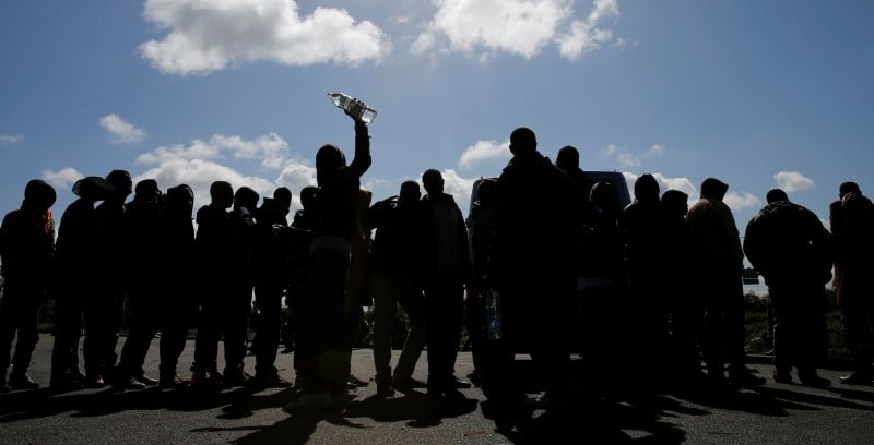 Rixe entre migrants a calais