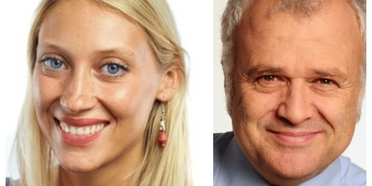 Laurène de Saint Chaffray, cofounder Azimio, et Frédéric Guinard, fondateur de Witti.