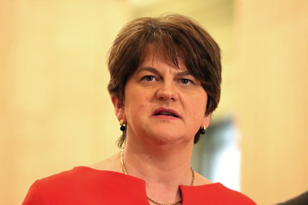 L'ue plus preoccupee par son marche que par la paix en irlande, dit la premiere ministre d'irlande du nord
