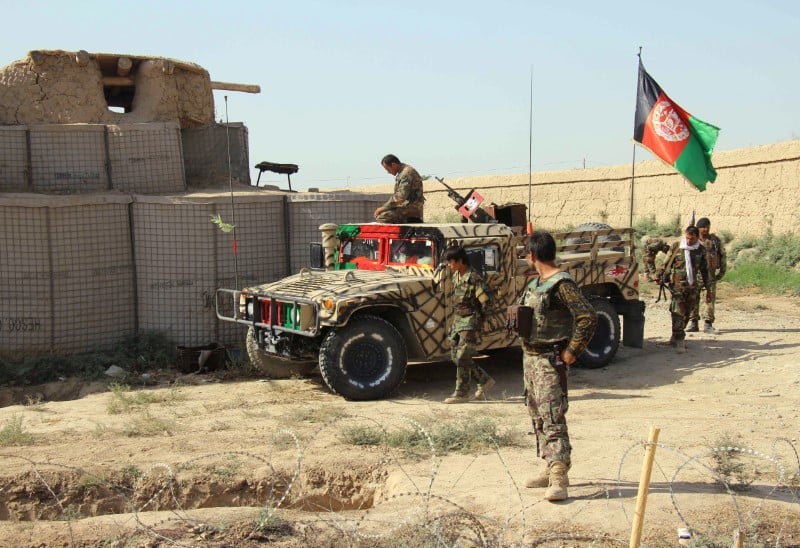 Defections en chaine de soldats afghans aux usa