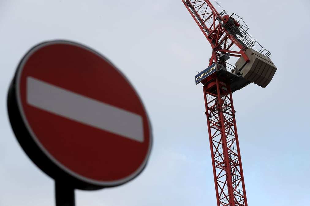 Le gouvernement britannique attentif au groupe de btp en difficulte carillion