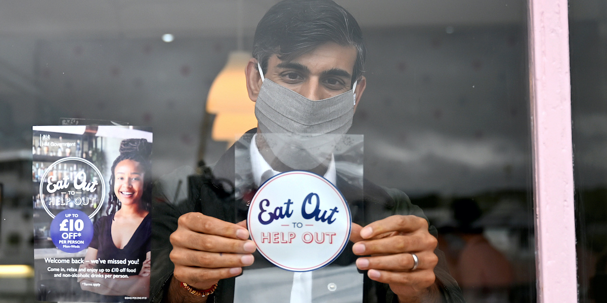 Rishi Sunak, ministre des Finances britannique.