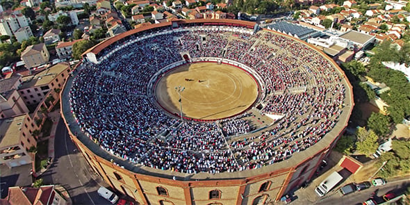 Les arènes de Béziers
