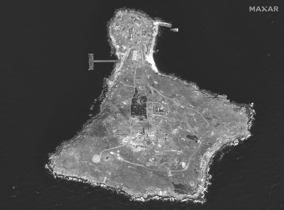 Ukraine: les forces russes se retirent de l'ile aux serpents en mer noire