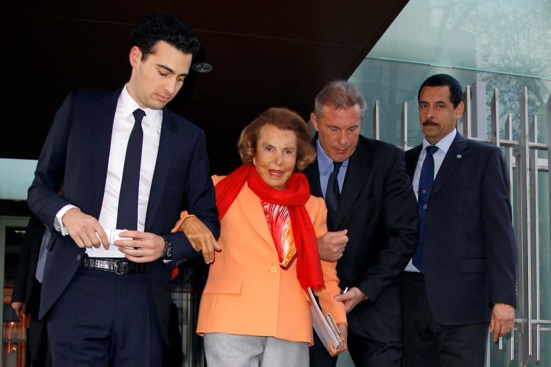 Ouverture a bordeaux du proces de "l'affaire bettencourt"