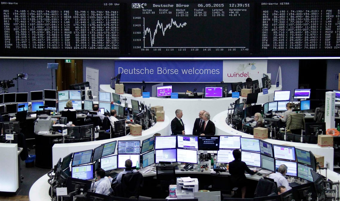 Les bourses europeennes dans le vert a la mi-seance