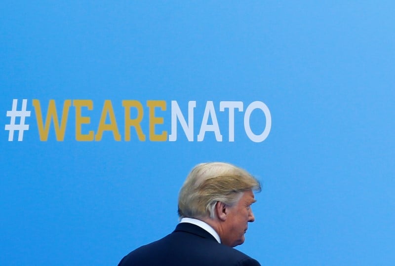 Trump espere que les divergences otan et commerce seront surmontees