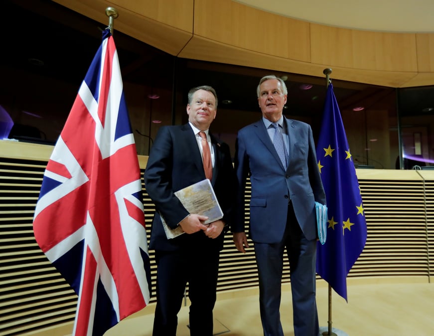 Brexit: barnier et frost participeront au diner de la "derniere chance" a bruxelles