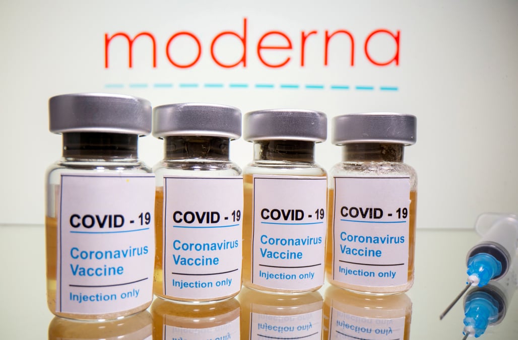 Coronavirus: le vaccin moderna autorise en grande-bretagne