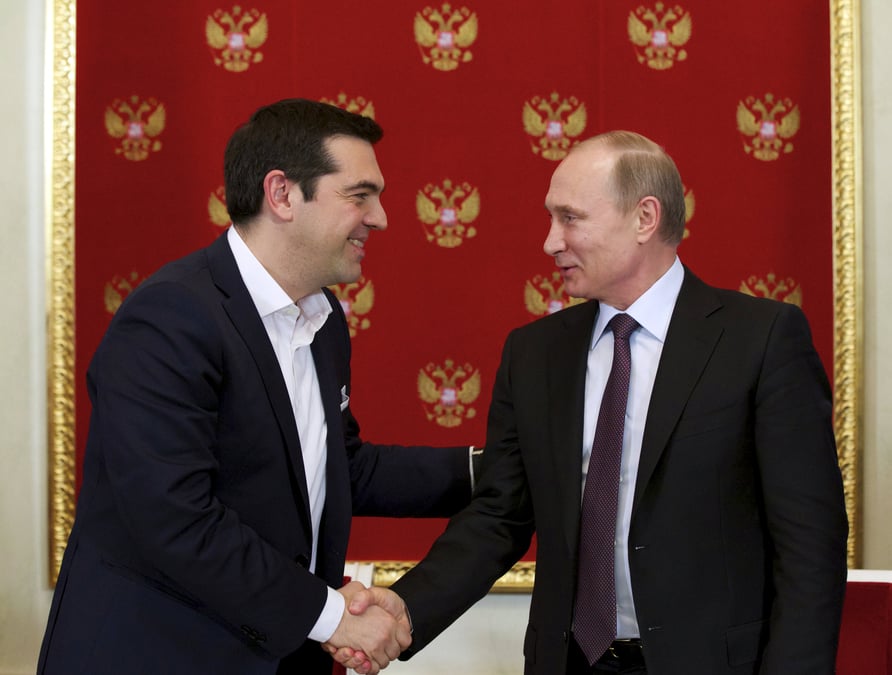 La russie pourrait avancer a la grece des fonds lies a un projet gazier