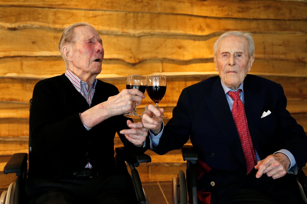 Anniversaire des plus vieux jumeaux du monde