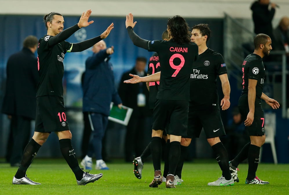 Le psg s'impose face au shakhtar et termine deuxieme du groupe