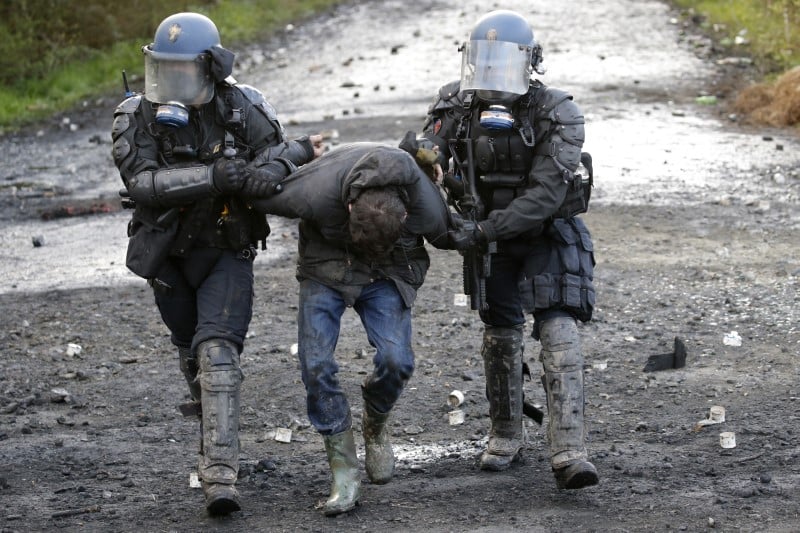 La zad de notre-dame-des-landes s'attend a la reprise des expulsions