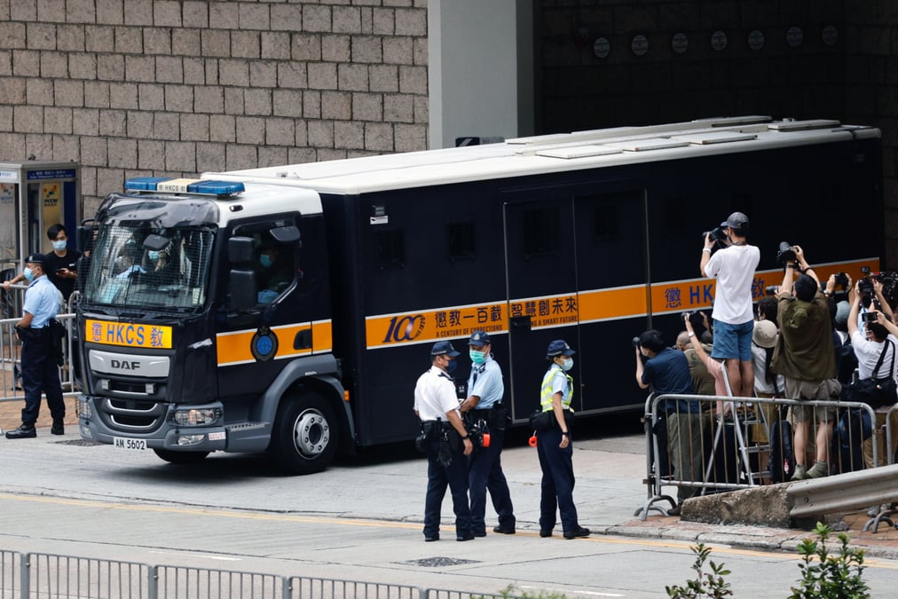 Hong kong: neuf ans de prison en vertu de la loi sur la securite nationale