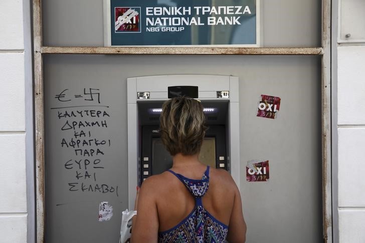 Les creances douteuses des banques grecques estimees a 45%