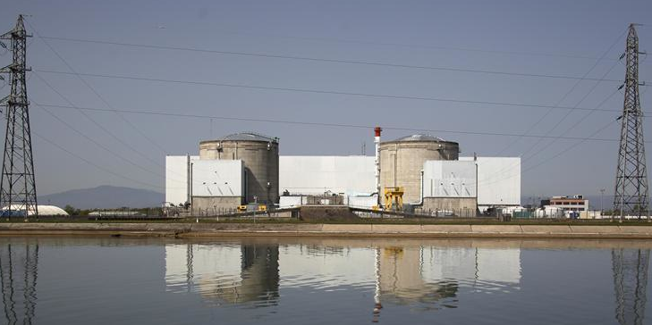 DÉBUT D'INCENDIE CHIMIQUE À LA CENTRALE NUCLÉAIRE DE FESSENHEIM