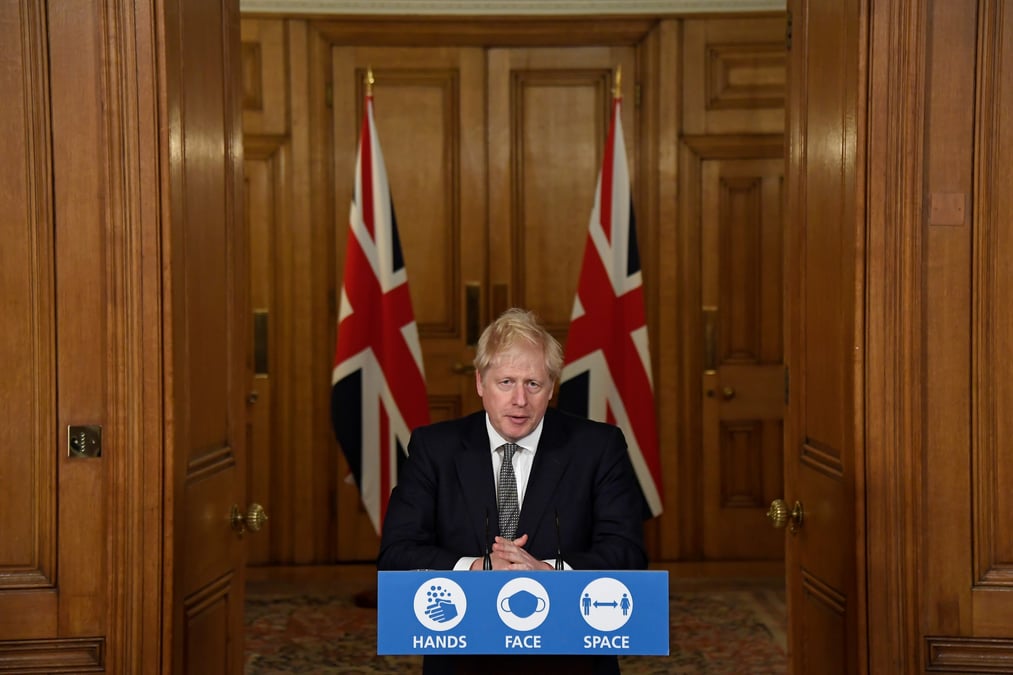Coronavirus/grande-bretagne: johnson ne voit aucune alternative au confinement
