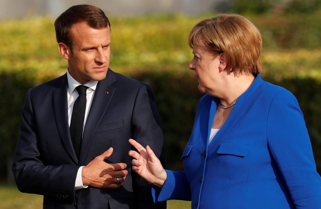 Rencontre de travail merkel-macron le 7 septembre en france